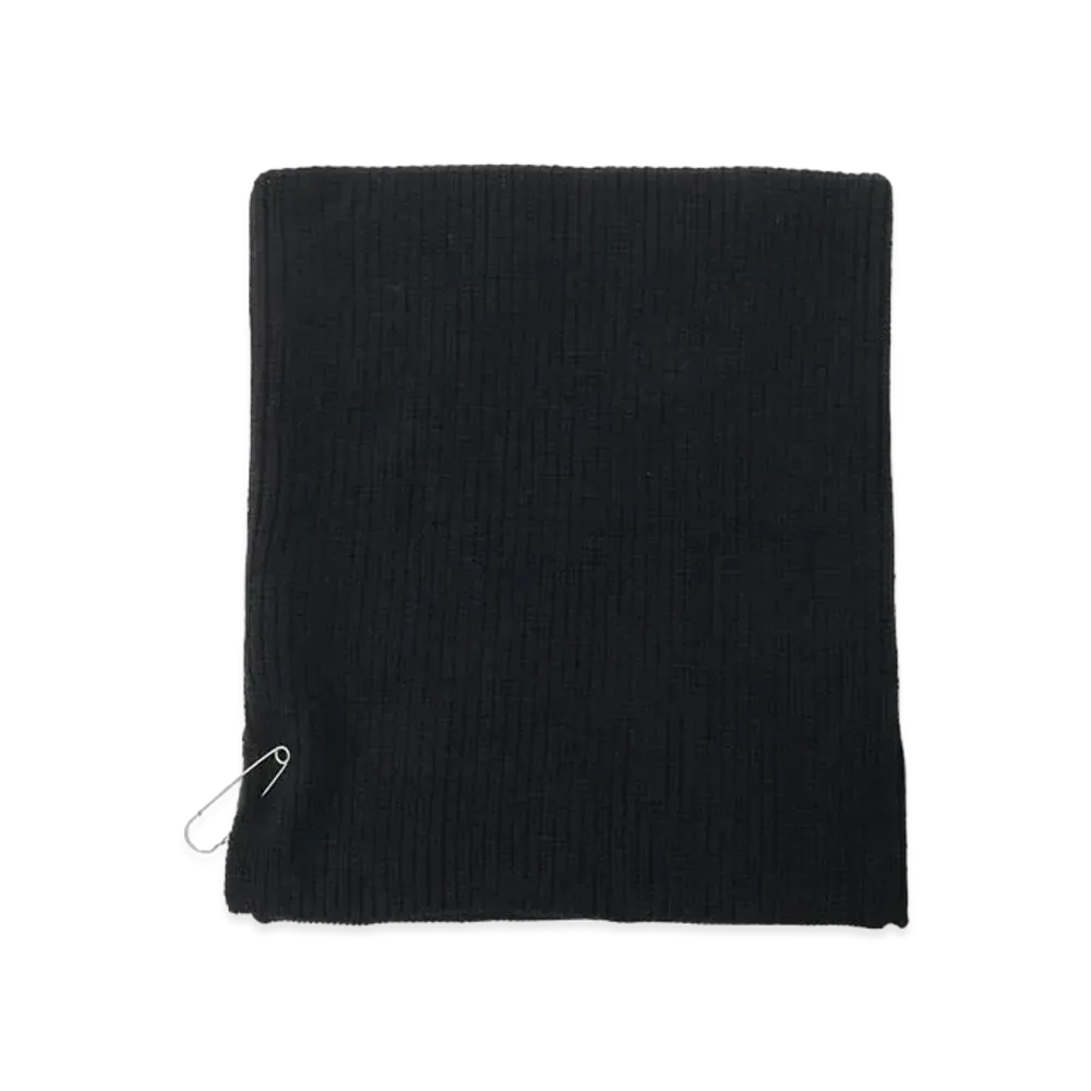 Yohji Yamamoto Y's SOFT LAMB BIG SNOOD "Black"