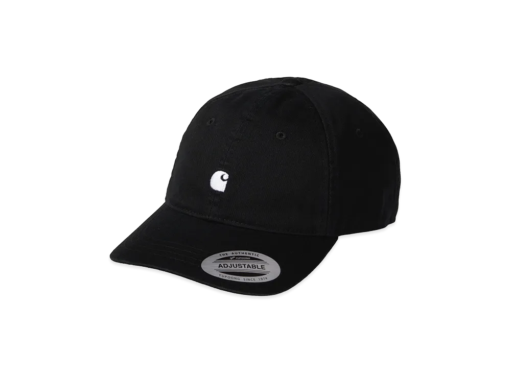 Carhartt WIP Madison Logo Cap "Black/White"