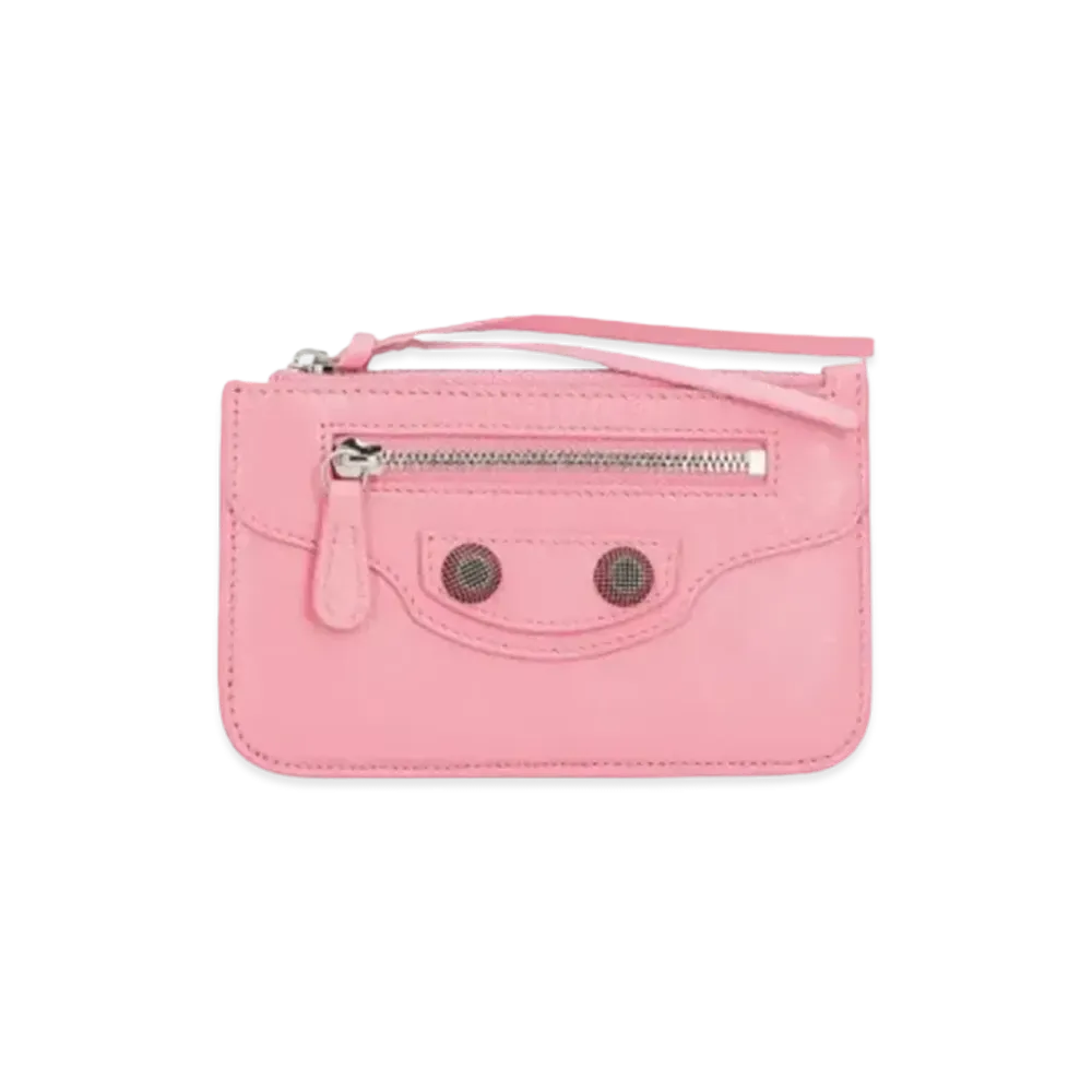 BALENCIAGA Le Cagole Long Coin Card Holder "Pink"