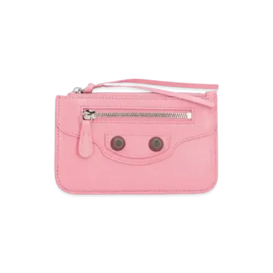 BALENCIAGA Le Cagole Long Coin Card Holder "Pink"
