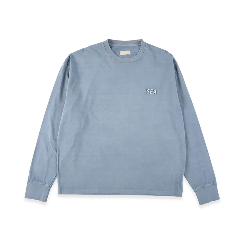 WIND AND SEA Cozy L/S Tee "Blue Gray"