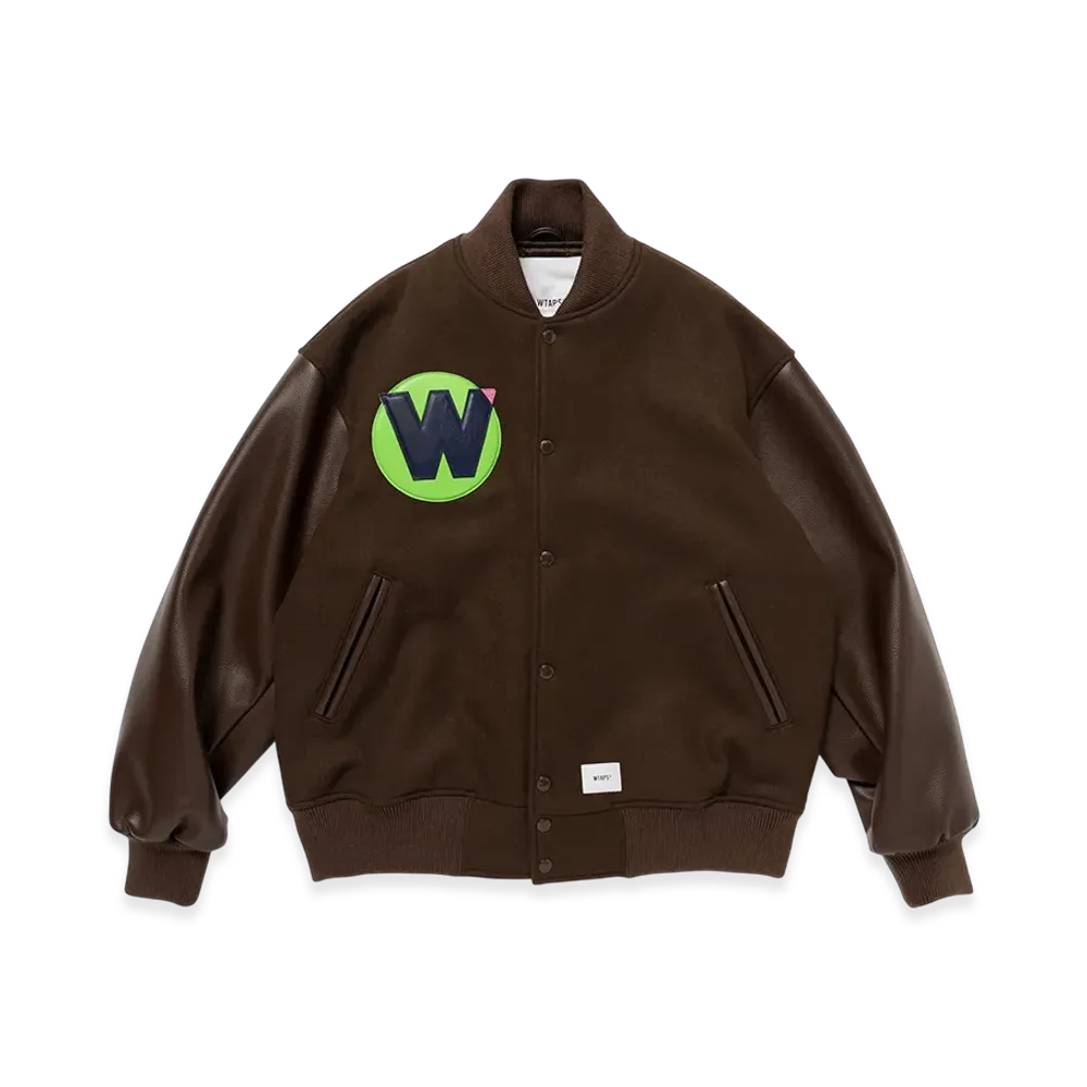 WTAPS BC / Jacket / WOPL. Melton. Synthetic "Brown"