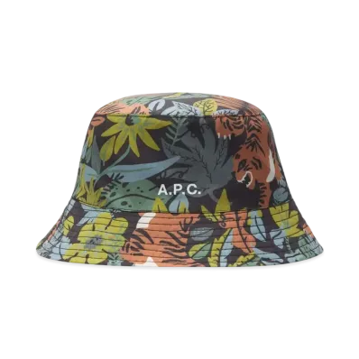 A.P.C. Mark Bucket Hat "Multicolor"