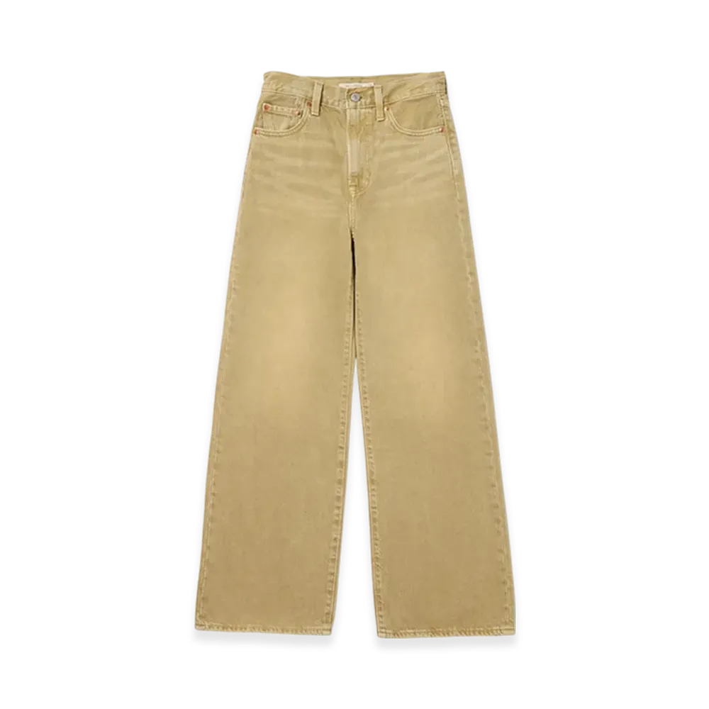 Levi's Ribcage Wide Leg Jeans "Beige"