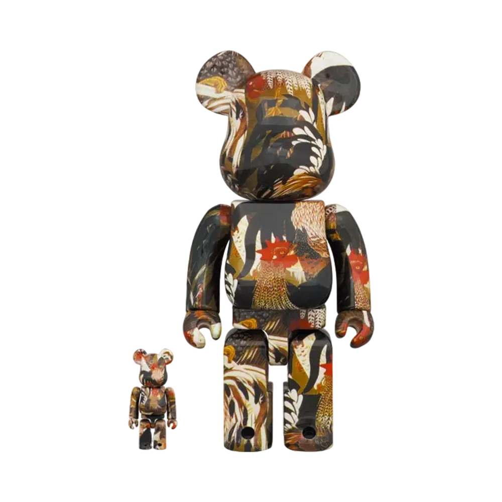 Bearbrick Jakuchu Ito「Gunkei-zu」100% & 400%