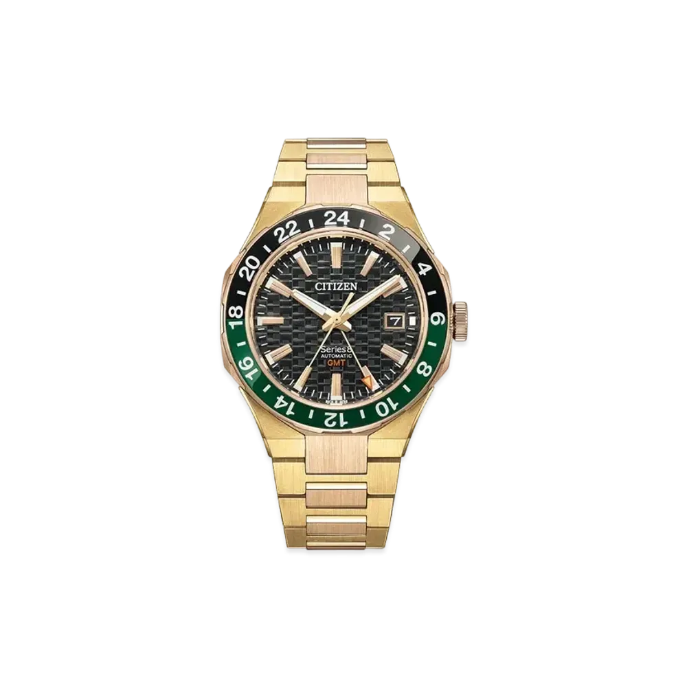 CITIZEN Series 8 880 Mechanical "Yellow Gold/Worm Gold/Green/Black" NB6033-51E