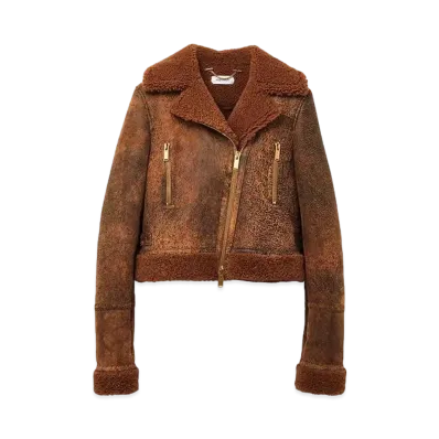 Alexander McQUEEN Shearling Aviator Jacket "Ginger"