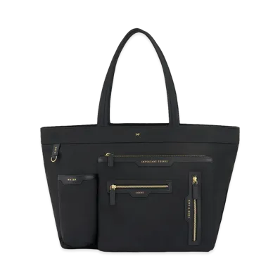 Anya Hindmarch E/W Tote Multi Pocket "Black"