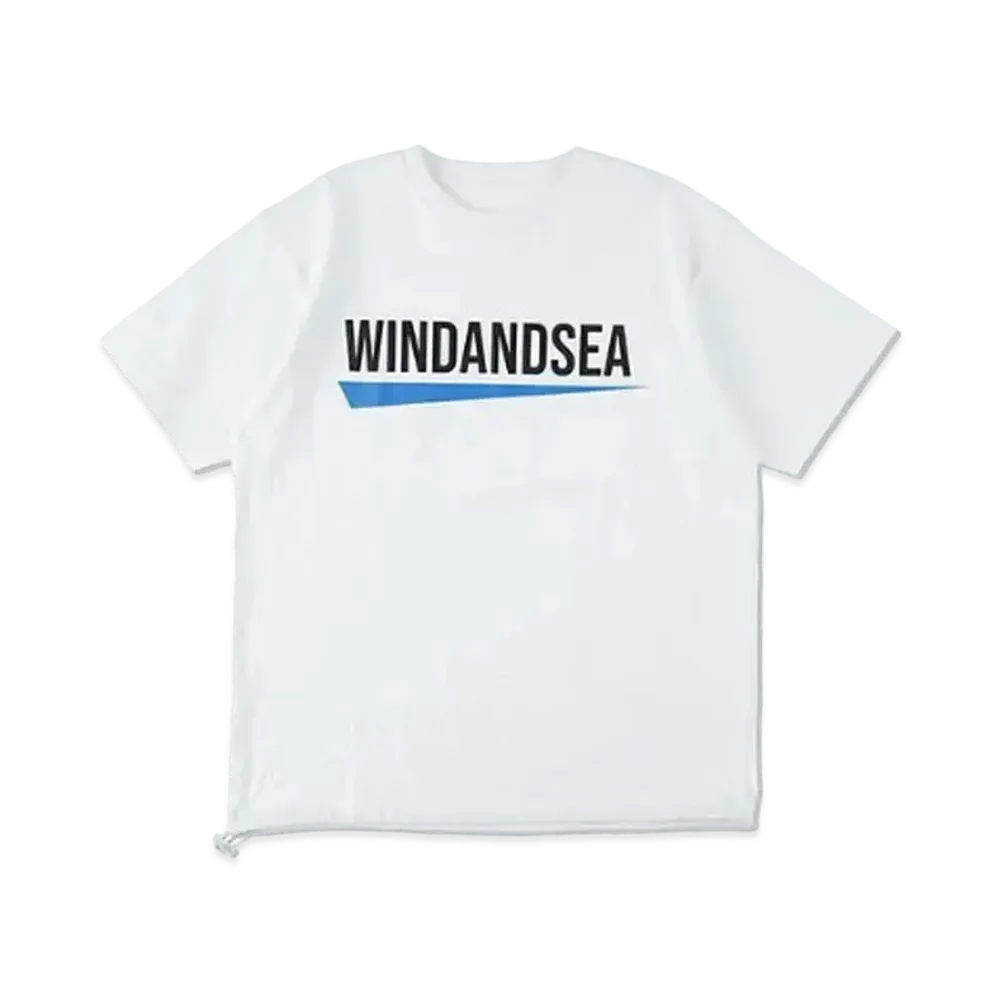 WIND AND SEA Fishnet Recycle Nylon Tee "White"