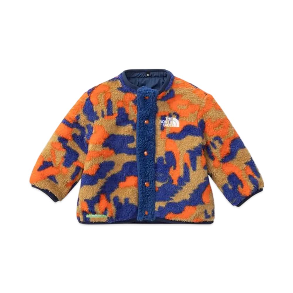 The North Face Baby Green Baton Novelty Reversible Cozy Jacket "Upcycling"