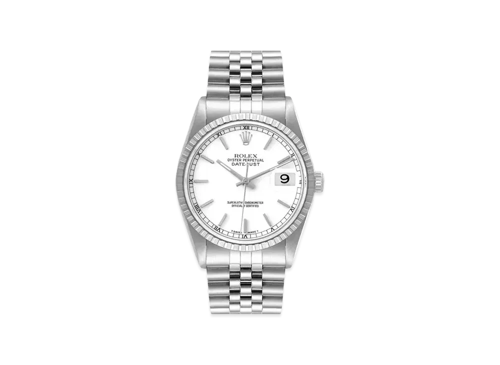 ROLEX Datejust "White/Stainless Steel"