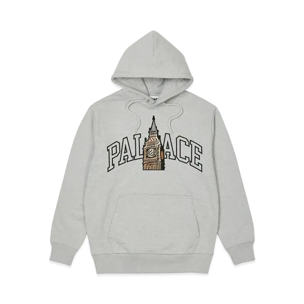 PALACE Big Ben Hood "Grey Marl"