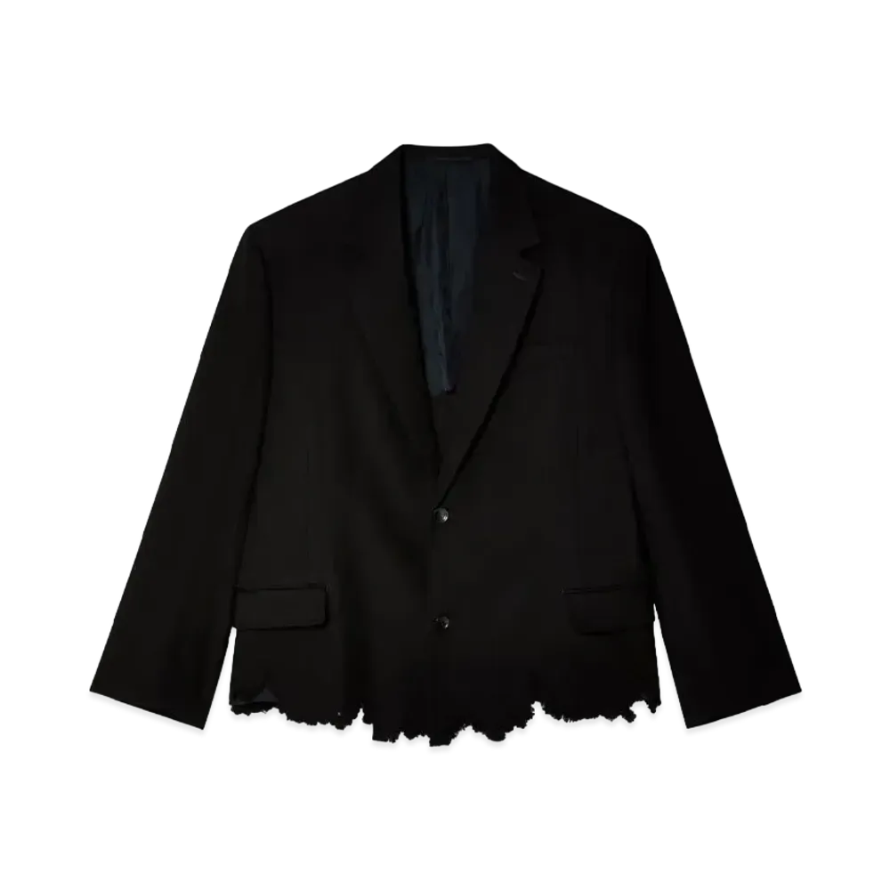 doublet Cut Off Jacket "Black"