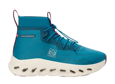 LOEWE × On Cloudtilt Hi "Teal/Oatmeal/Burgundy"