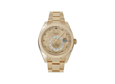 ROLEX Sky-Dweller Champagne Gold Dial 326938