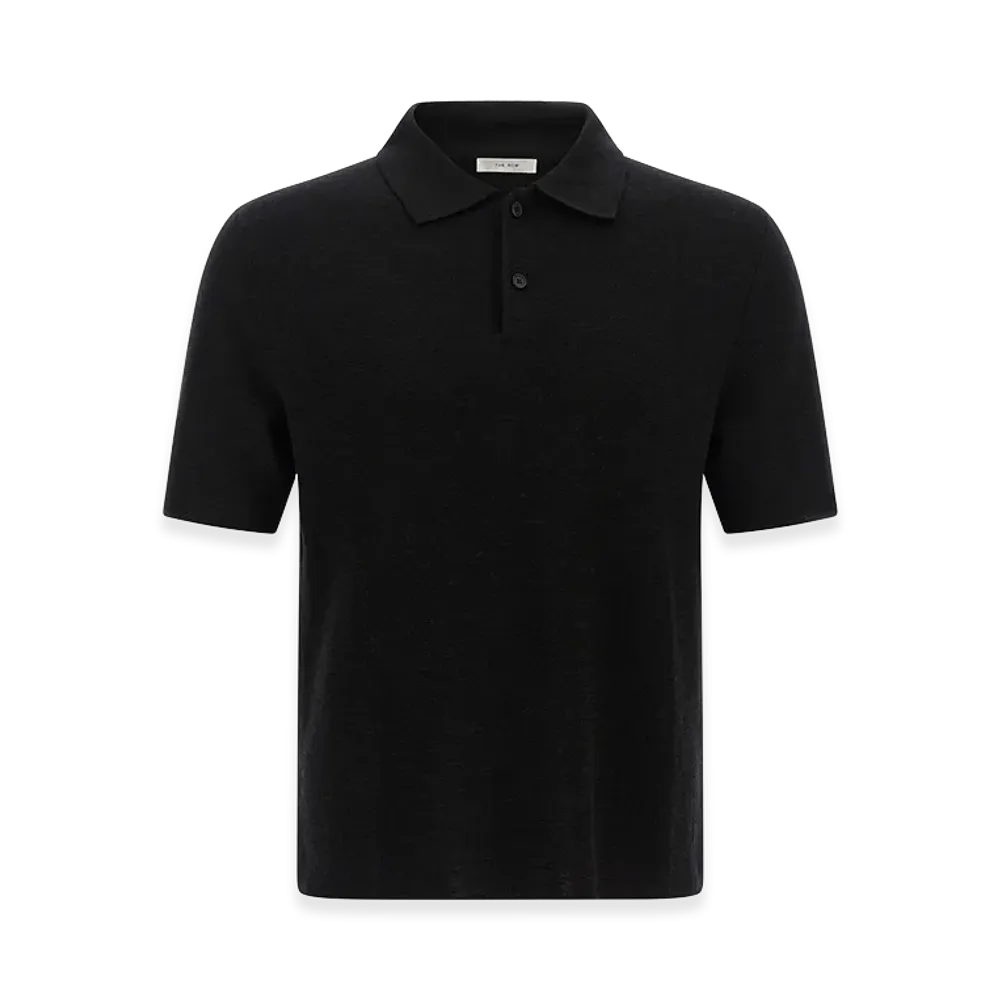 The Row Ravi Polo Shirt "Black"