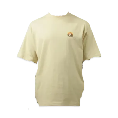 POLeR Rainbow Relaxed Fit Crew Neck SS Tee "Sand"
