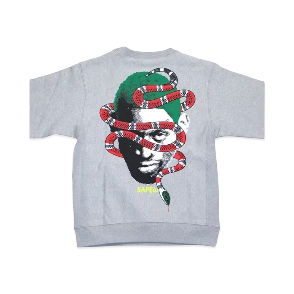SAPEur Kid's Year of the Snake Crew Neck "Gray"