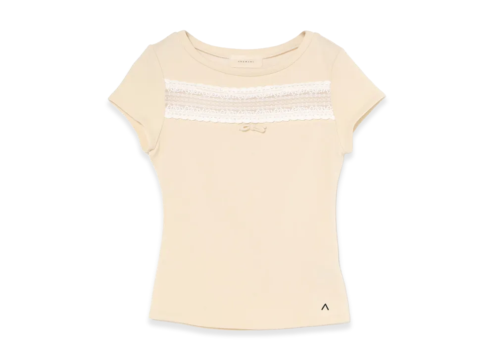 ANDMARY Women's Sophia Lace Tops "Ivory"