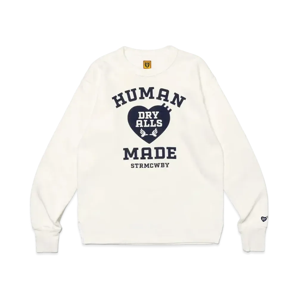 HUMAN MADE Military Sweatshirt "White"