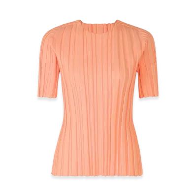 PLEATS PLEASE ISSEY MIYAKE Rib Knit "Light Pink"