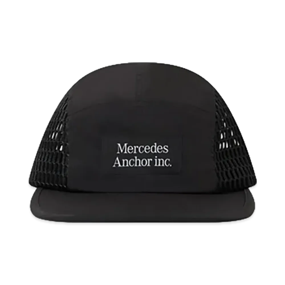 Mercedes Anchor inc. Logo Nylon 5 Panel Cap "Black"