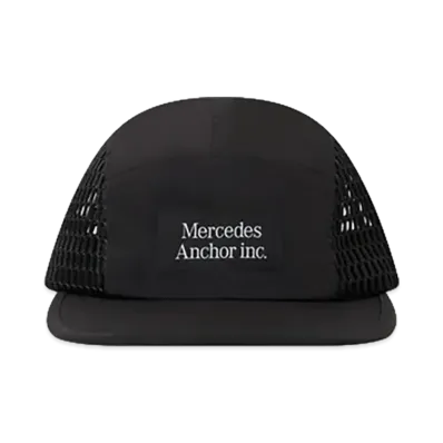 Mercedes Anchor inc. Logo Nylon 5 Panel Cap "Black"