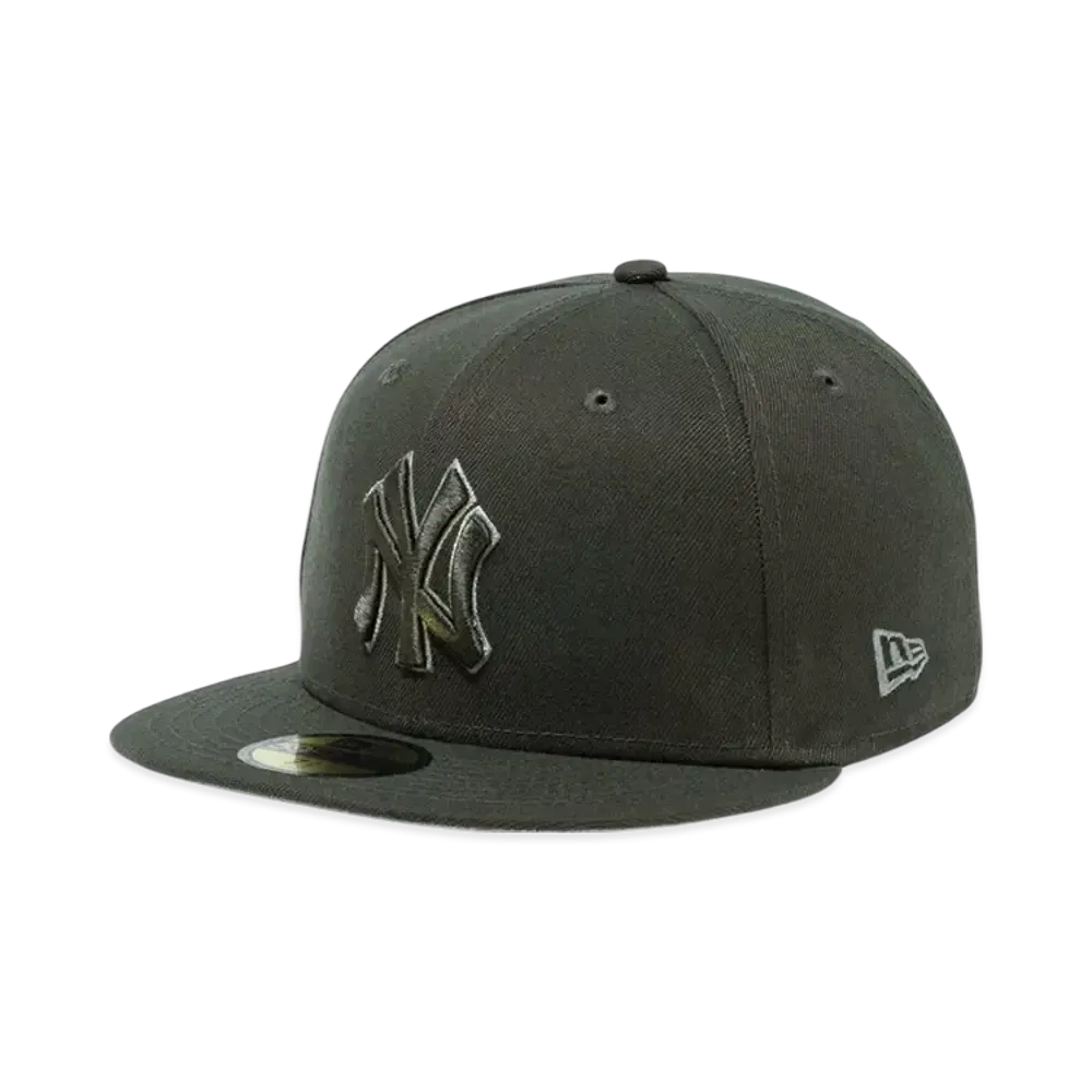NEW ERA 59Fifty Storm New York Yankees Synthetic Suede Undervisor "Dark Pewter"