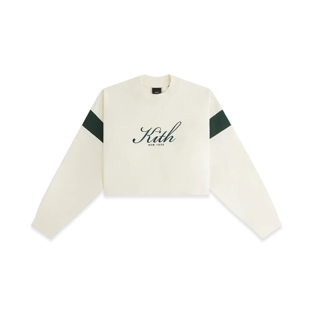 Kith Women Jasper Script Long Sleeve "Sandrift"
