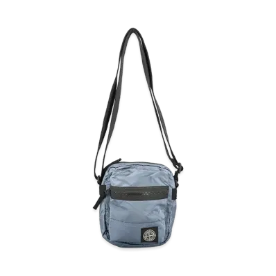 Stone Island Technical Fabric Shoulder Bag "LightBlue"
