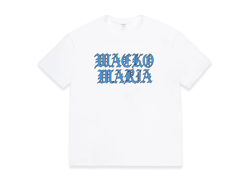 WACKO MARIA Washed Heavy Weight T-Shirt "White"