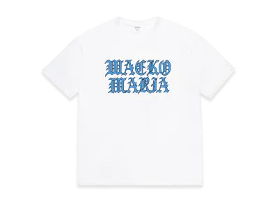 WACKO MARIA Washed Heavy Weight T-Shirt "White"