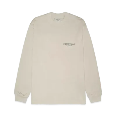 FEAR OF GOD ESSENTIALS LS TEE "string"
