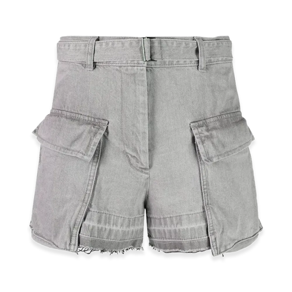 sacai Women's Shorts "Gray"