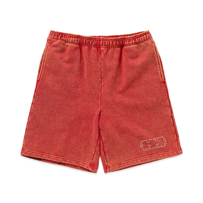 TTTMSW Fade damage half pants "Red"