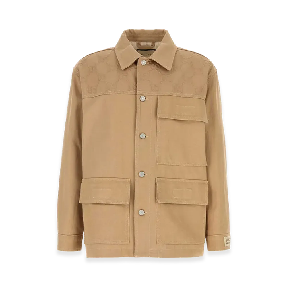 GUCCI Cotton Jacket "Multicolor"