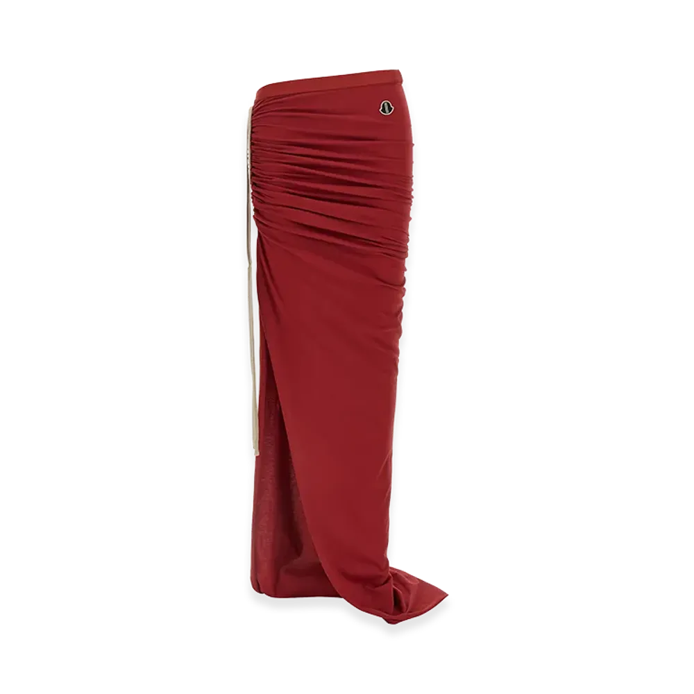 Rick Owens x Moncler Women's Adjustable' Skirt "Red"