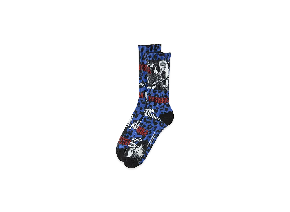 HYSTERIC GLAMOUR x Vampirella Sports Socks "Purple"