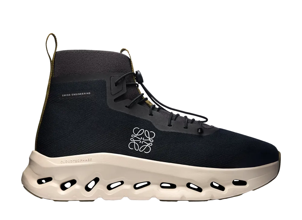 LOEWE × On Cloudtilt Hi "Black/Oatmeal/Olive"