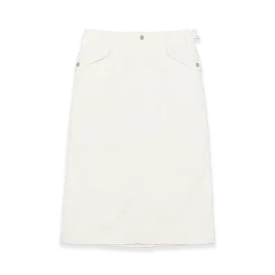 nanamica Relaxed Fit Cargo Skirt "Dry Sand"