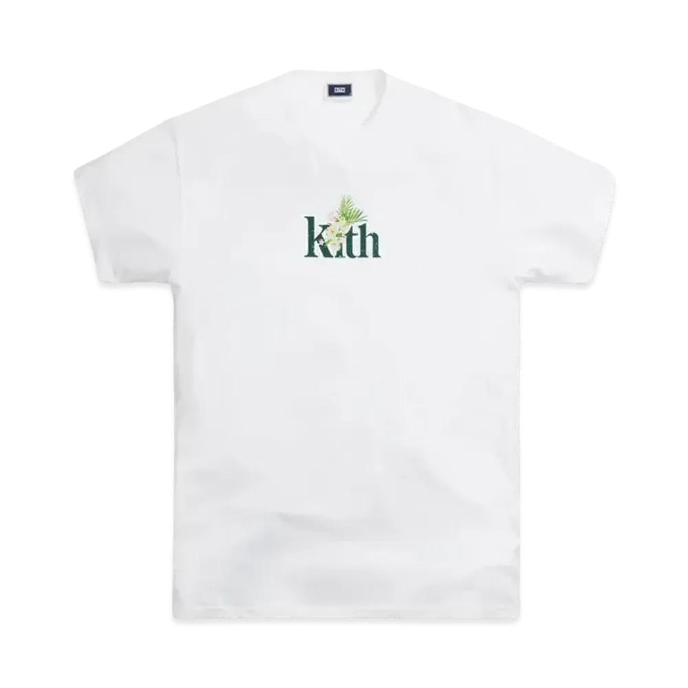 Kith Green Corsage Tee "White"