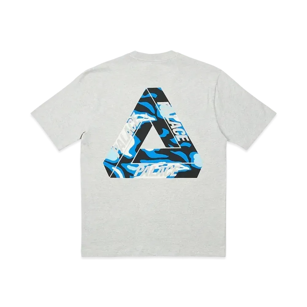 PALACE Jungle Camo Tri-Ferg T-Shirt "Grey Marl"