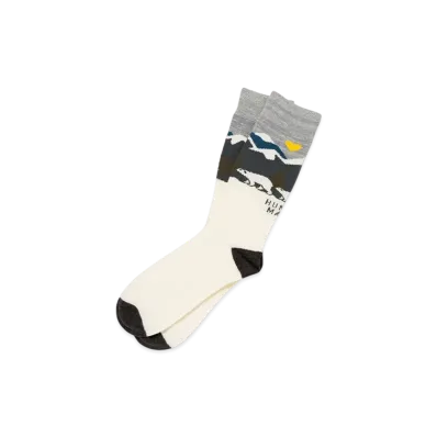 HUMAN MADE Jacquard Socks "White"