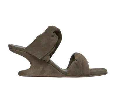 Rick Owens Women's SS26 Cantilever 6 Twisted Suede Leather "Euca"