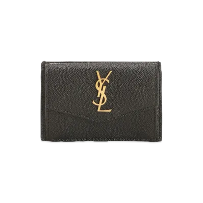 Saint Laurent Women's Small Leather Goods "Black"