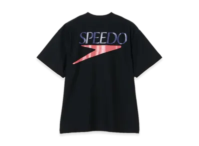 BEAMS x Speedo Logo Tee 26SS "Black"