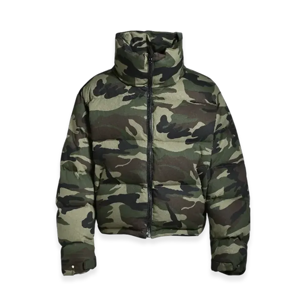 BREATH Camo Down Jacket "Woodland Camo"