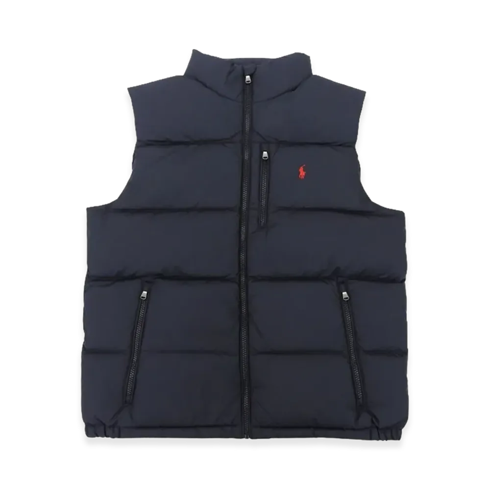 Ralph Lauren Boys Down Vest "Black"