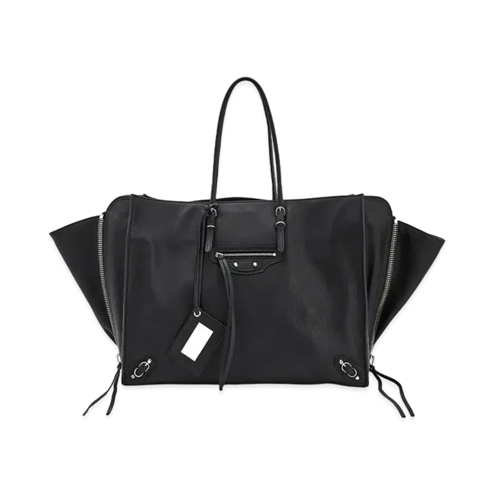 BALENCIAGA Handbag Papier A4 Zip Around "Black"