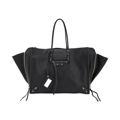 BALENCIAGA Handbag Papier A4 Zip Around "Black"